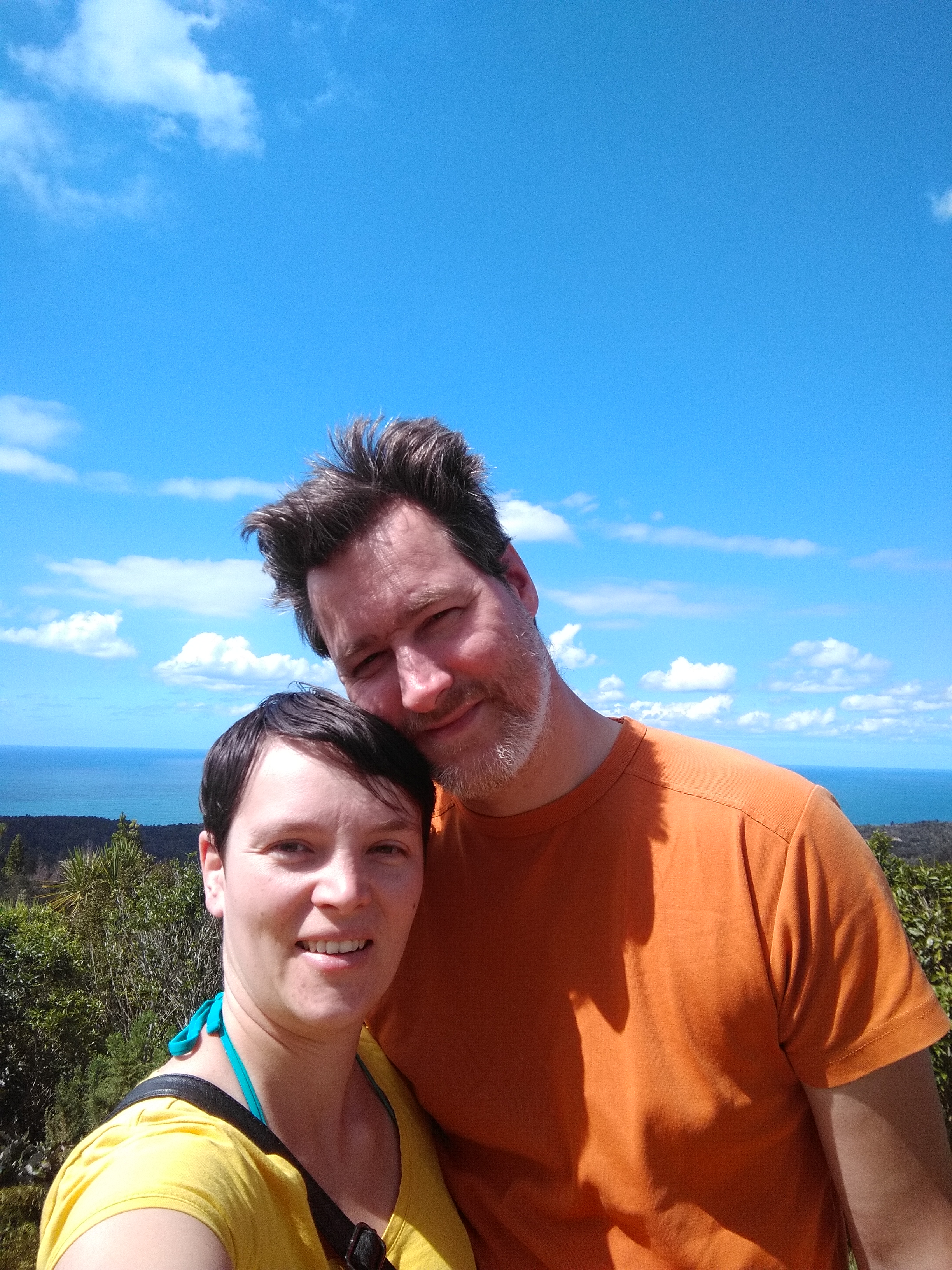 Kristin & Christian am Meer